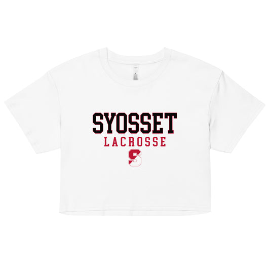 Women’s Syosset Lacrosse AS Colour Crop Tee