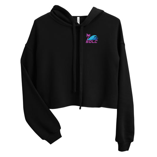 Women's SDLC Bella + Canvas Crop Hoodie