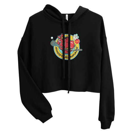 Women's RI Rampage Crop Hoodie