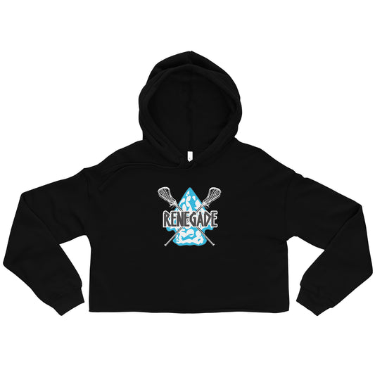 Women's Renegade Lacrosse Bella + Canvas Crop Hoodie