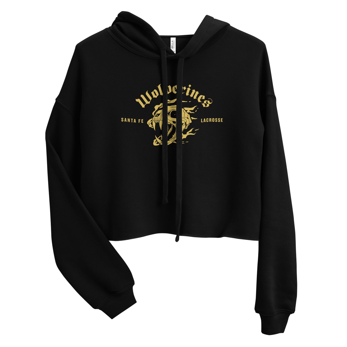 Women's Santa Fe Lacrosse Crop Hoodie