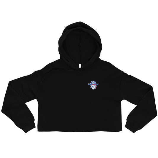 Women's Fairport Football and Cheer Crop Hoodie
