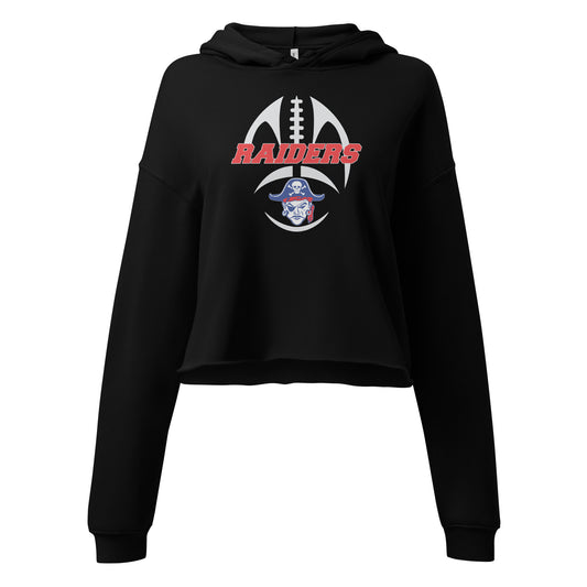 Women's Fairport Football and Cheer Crop Hoodie