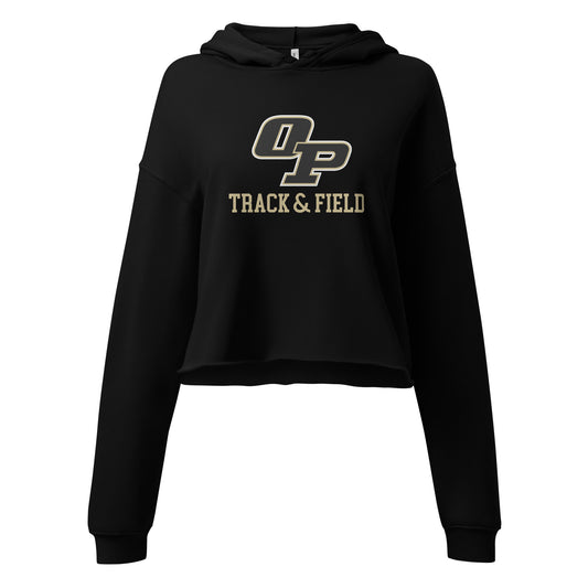 Women's Oak Park Track and Cross Country Crop Hoodie