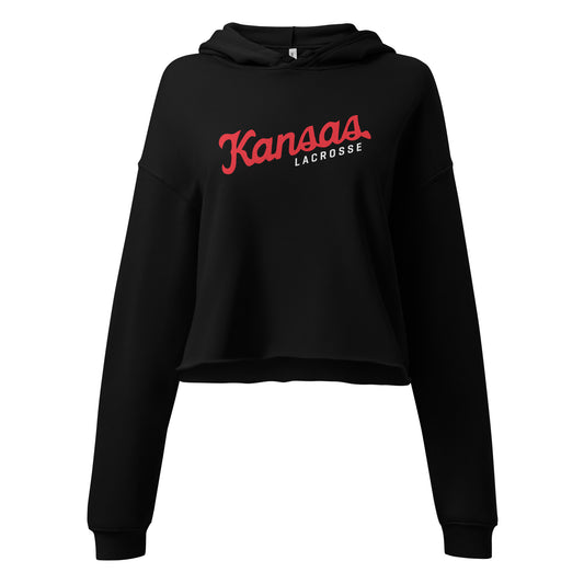 Women's KU Club Lacrosse Crop Hoodie
