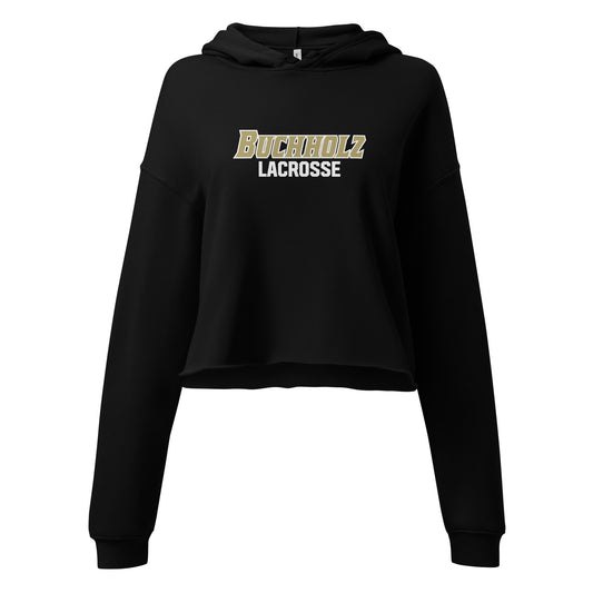 Women's Buchholz Lacrosse Bella + Canvas Crop Hoodie