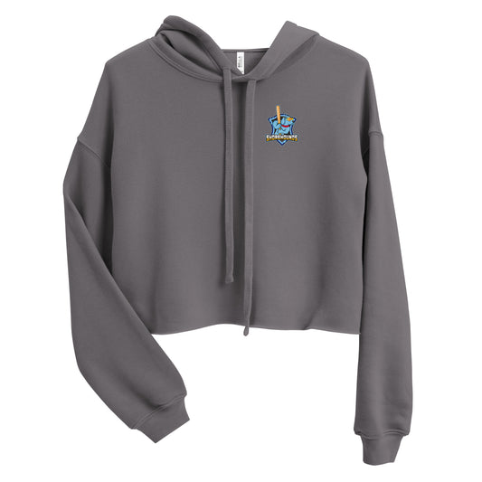 Women's Shorehounds Bella + Canvas Crop Hoodie