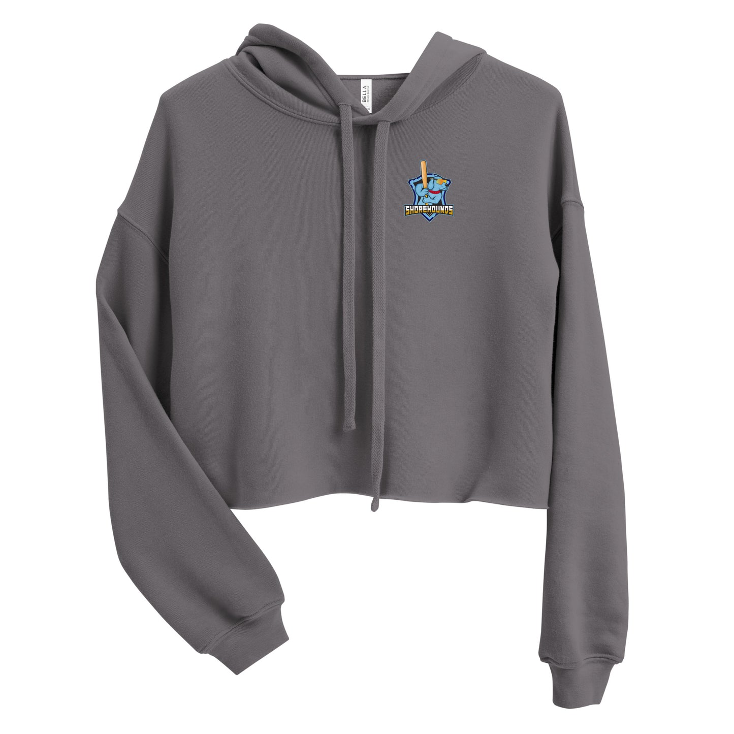 Women's Shorehounds Bella + Canvas Crop Hoodie