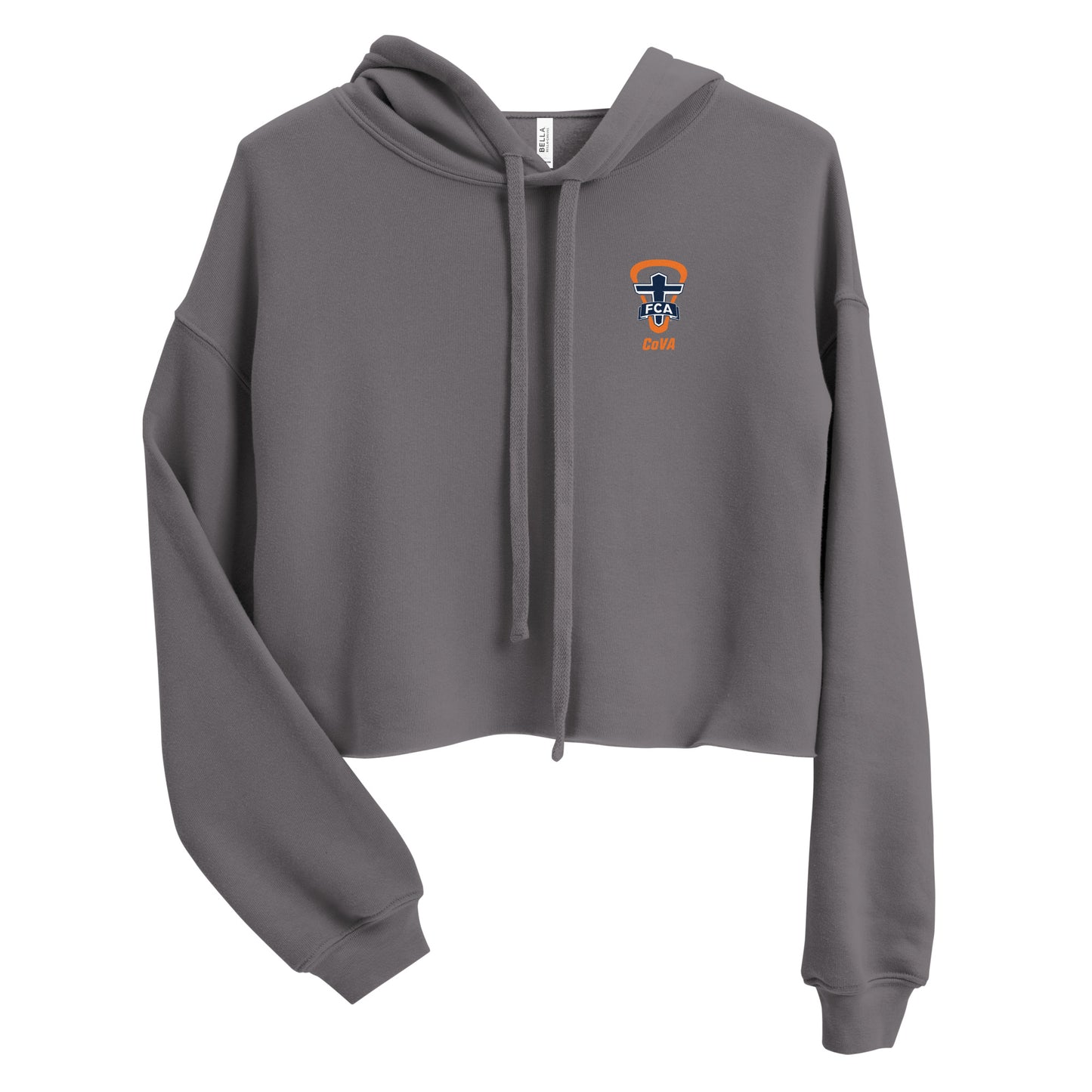 Women's FCA Lacrosse Bella + Canvas Crop Hoodie