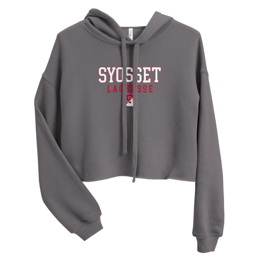 Women's Syosset Lacrosse Crop Hoodie