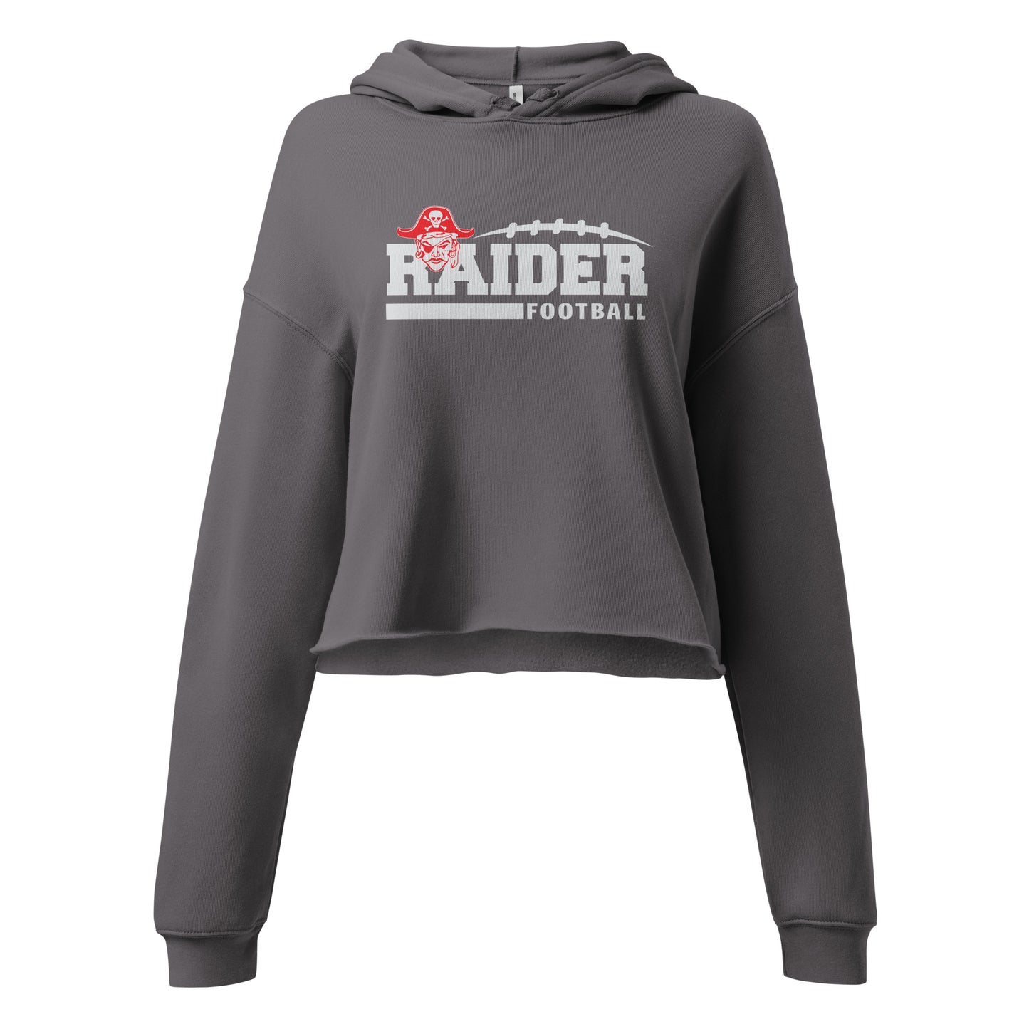 Women's Fairport Football and Cheer Crop Hoodie