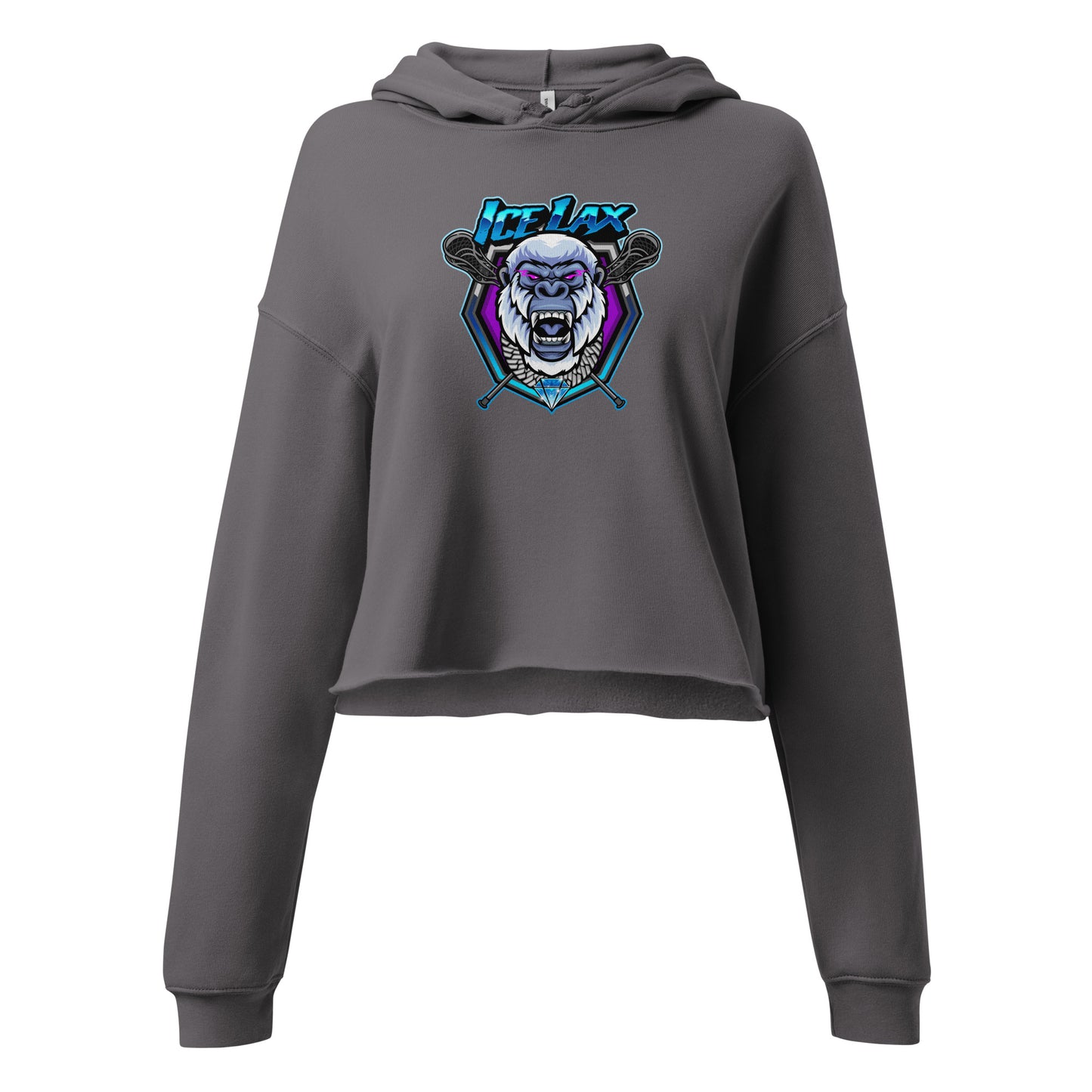 Women's ICE LAX Crop Hoodie
