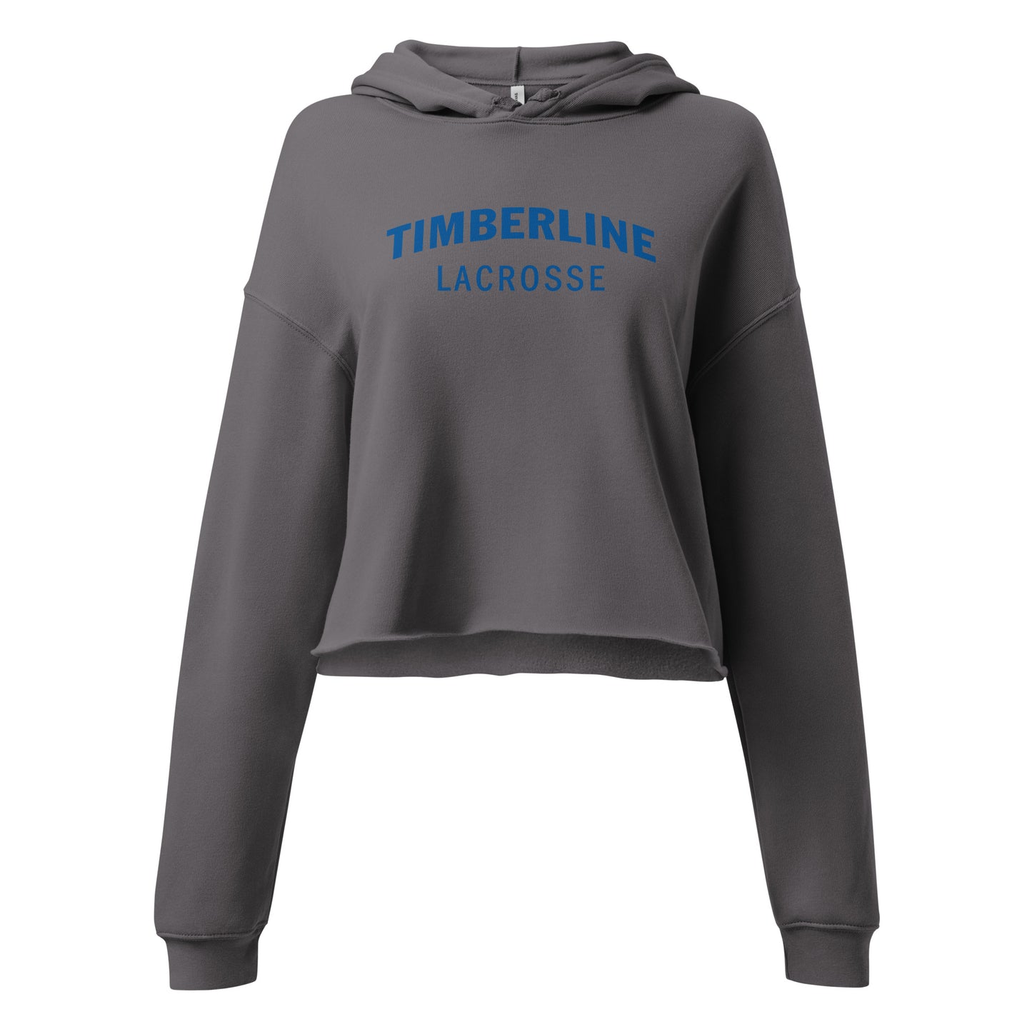 Women's Timberline Lacrosse Bella + Canvas Crop Hoodie
