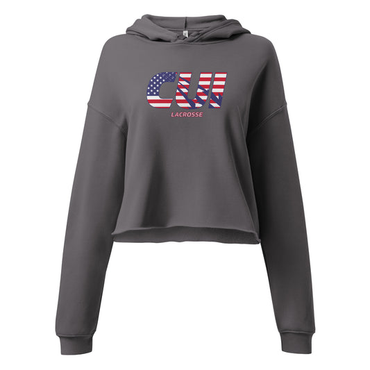 Women's CUI Lacrosse Crop Hoodie