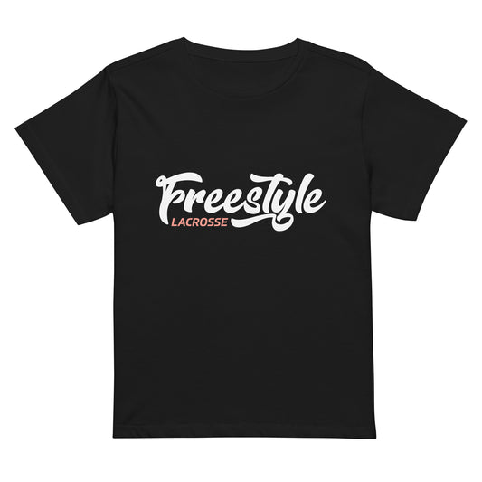 Women’s Freestyle Lacrosse Cotton Heritage High-waisted T-shirt