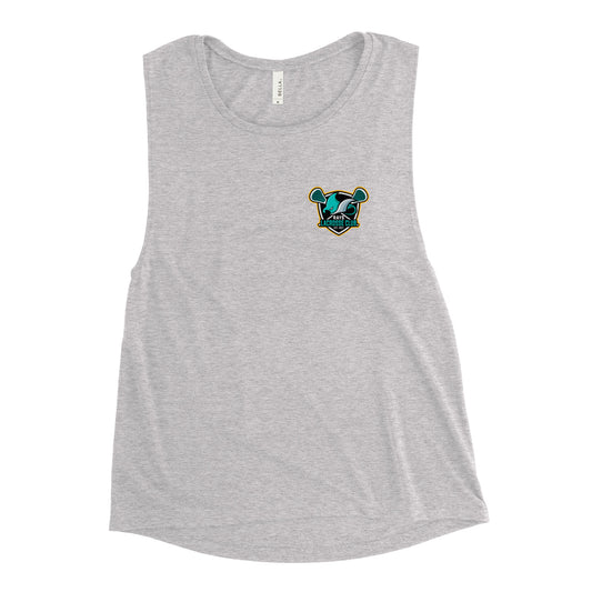 Women's San Diego Rays Lacrosse Muscle Tank