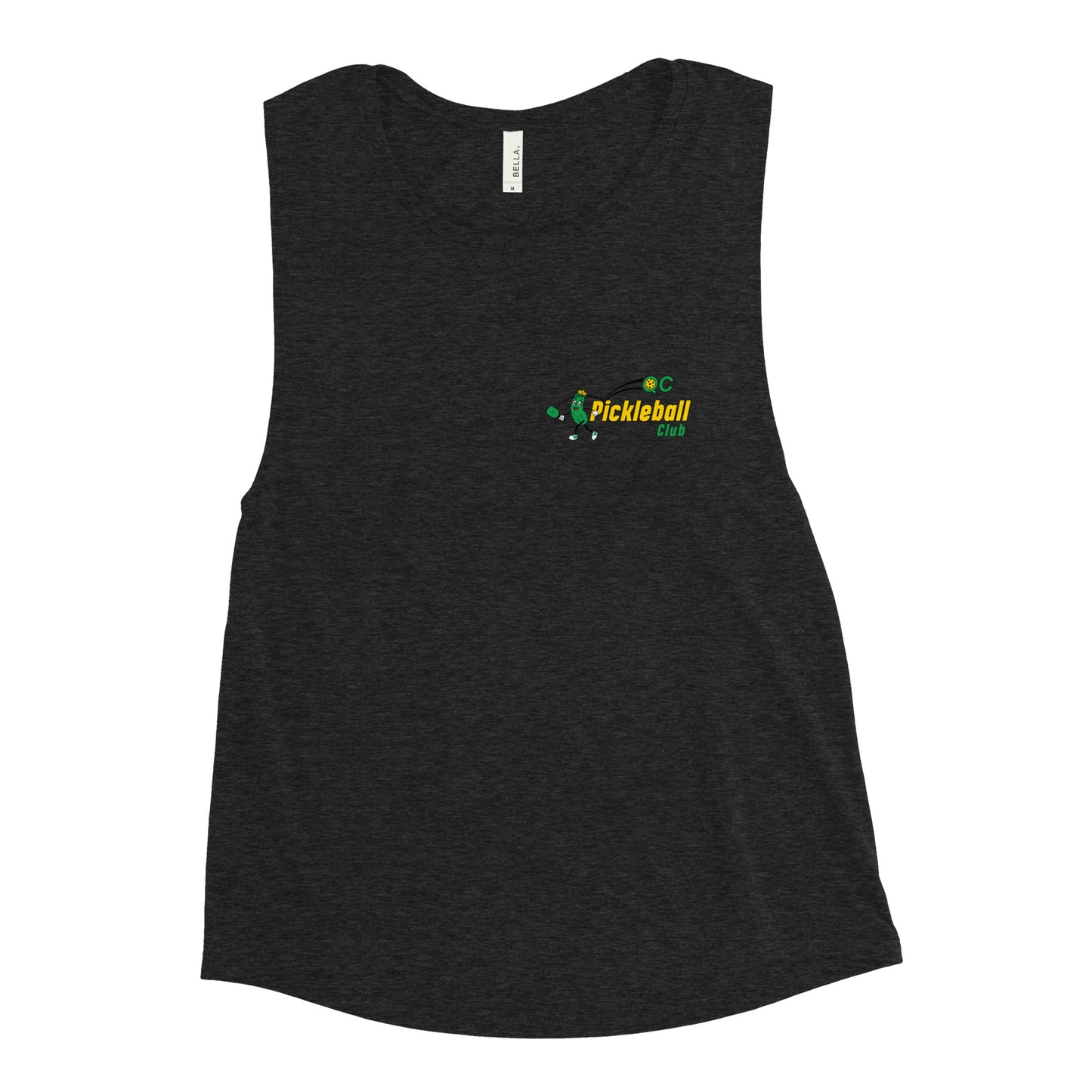 Women's QC Pickleball Bella + Canvas Muscle Tank