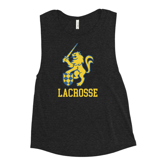 Women's St. Mark's Lacrosse Bella + Canvas Muscle Tank