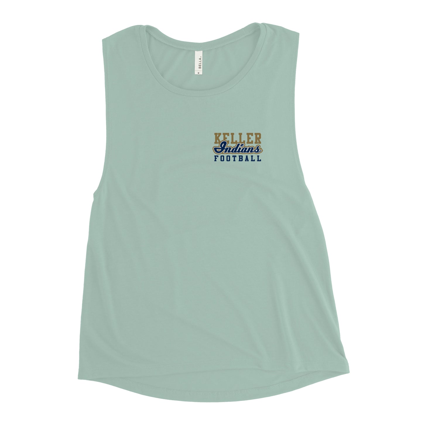 Women's Keller Football Muscle Tank