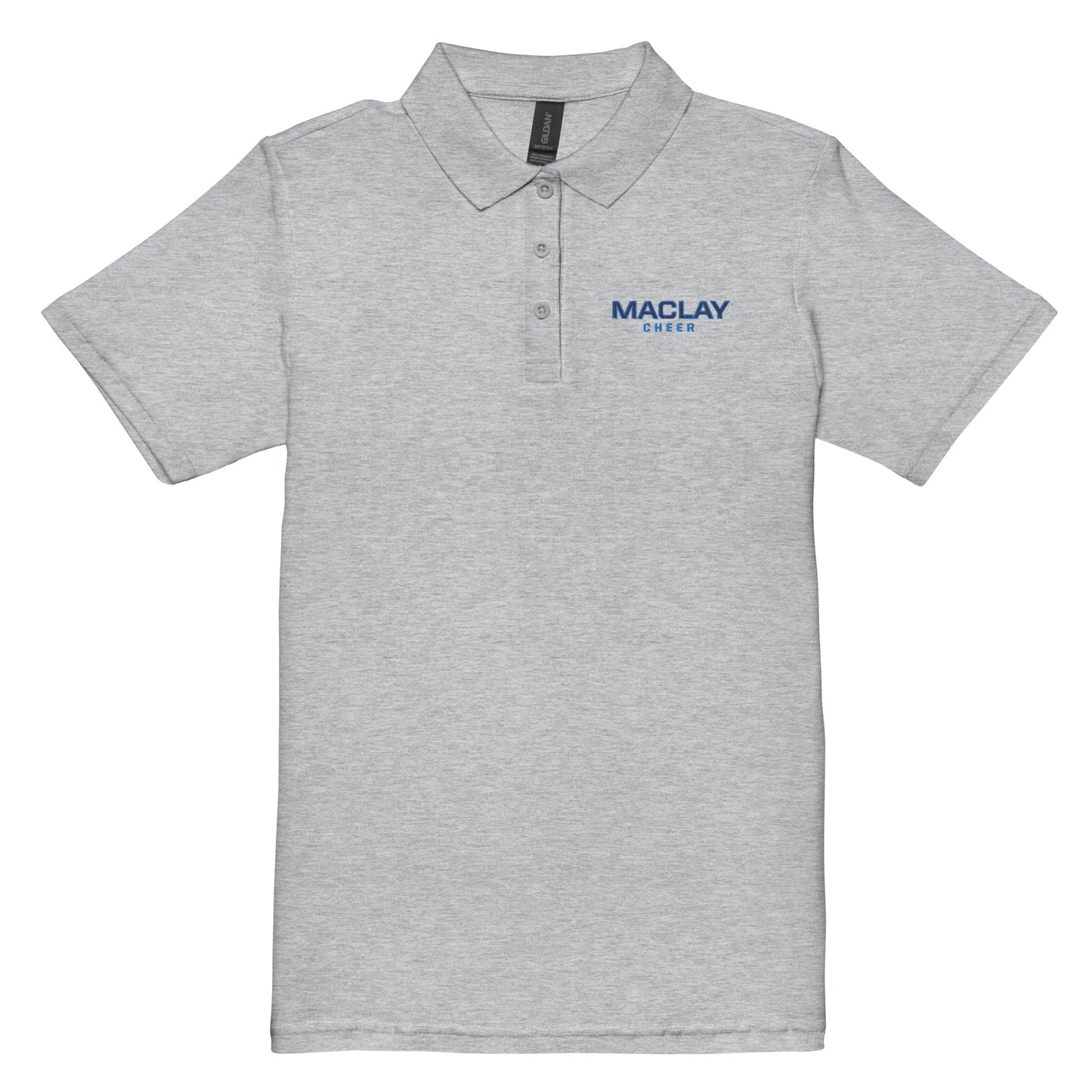Women's Maclay Cheer Gildan Pique Polo
