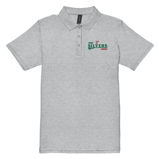 Women's Kitsap Silvers Gildan Pique Polo