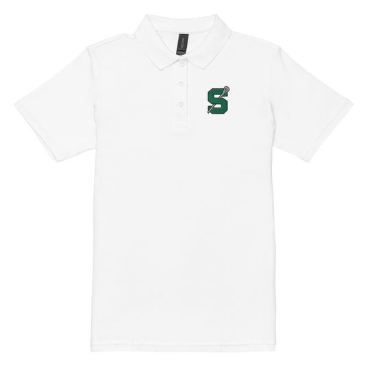 Women's Sheldon Boys and Girls Lacrosse Gildan Pique Polo