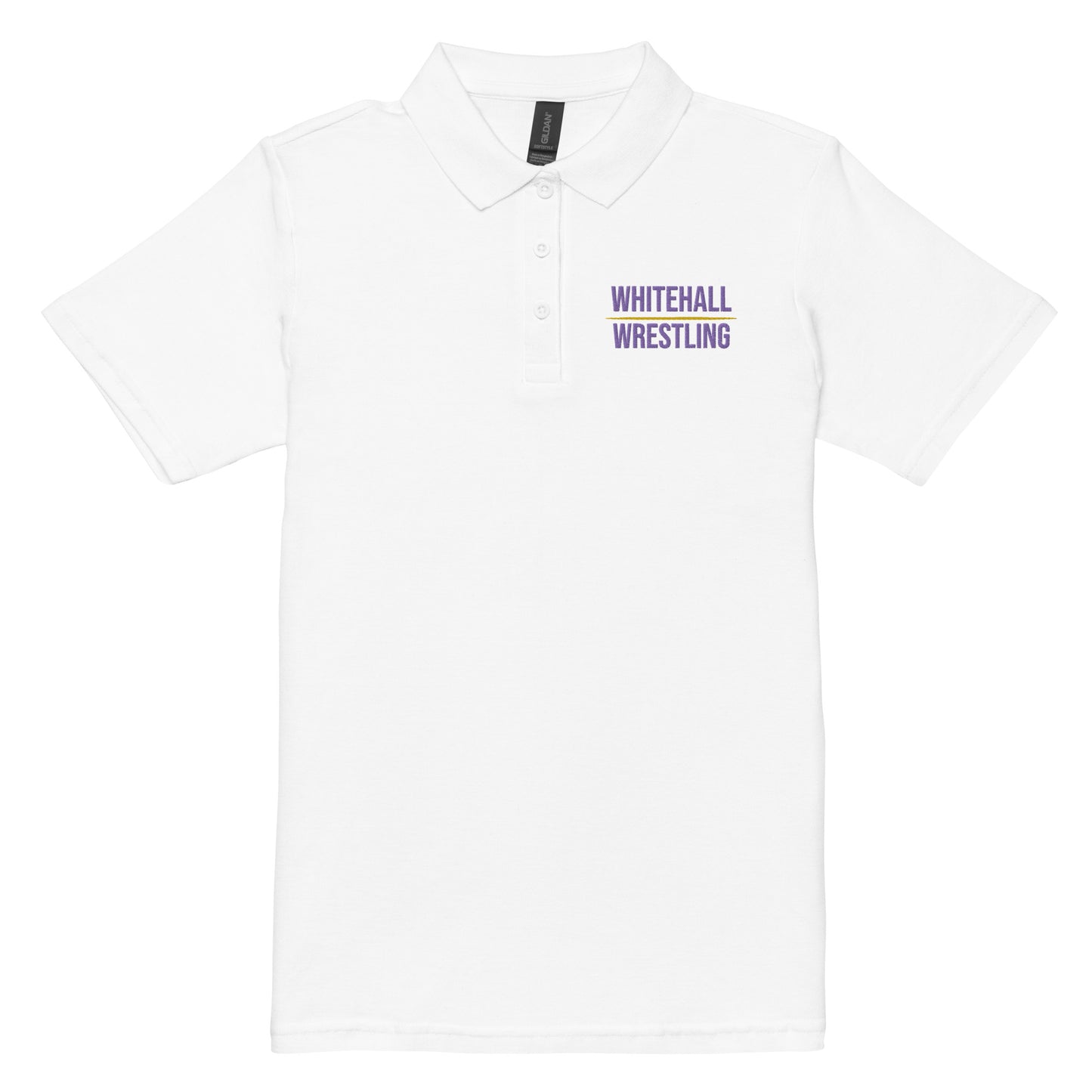 Women’s Whitehall Wrestling Gildan Pique Polo Shirt