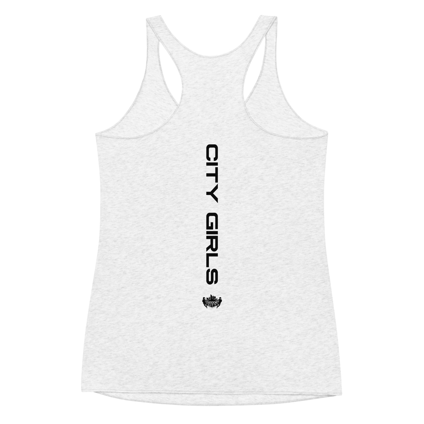 Women's Dodge City Lacrosse Next Level Racerback Tank Top