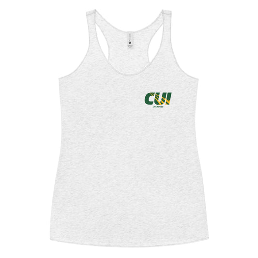 Women's CUI LAX Next Level Racerback Tank Top