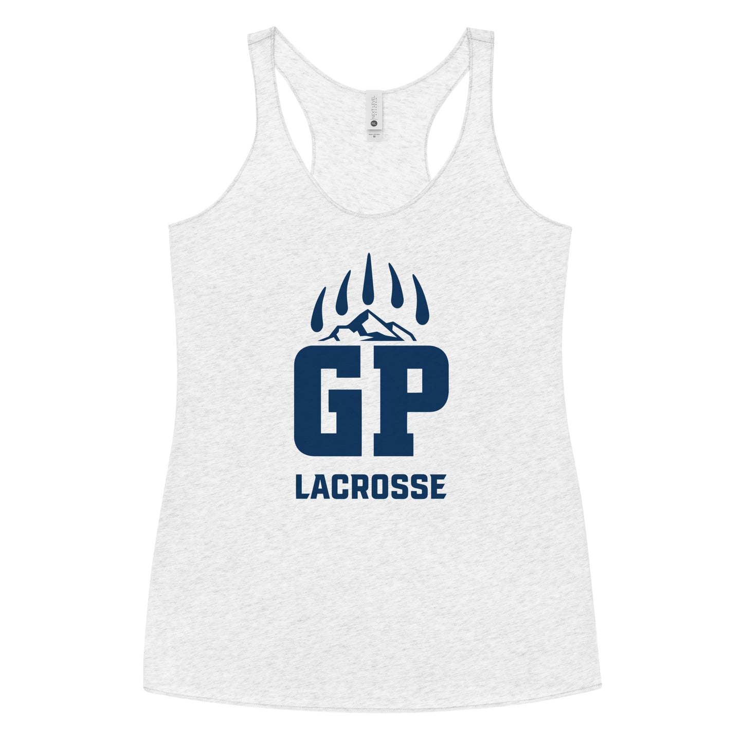 Women's Glacier Peak Lacrosse Next Level Racerback Tank