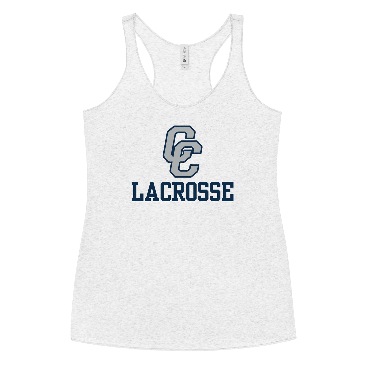 Women's Corner Canyon Youth Lacrosse Next Level Racerback Tank Top