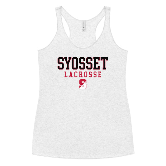 Women's Syosset Lacrosse Next Level Racerback Tank