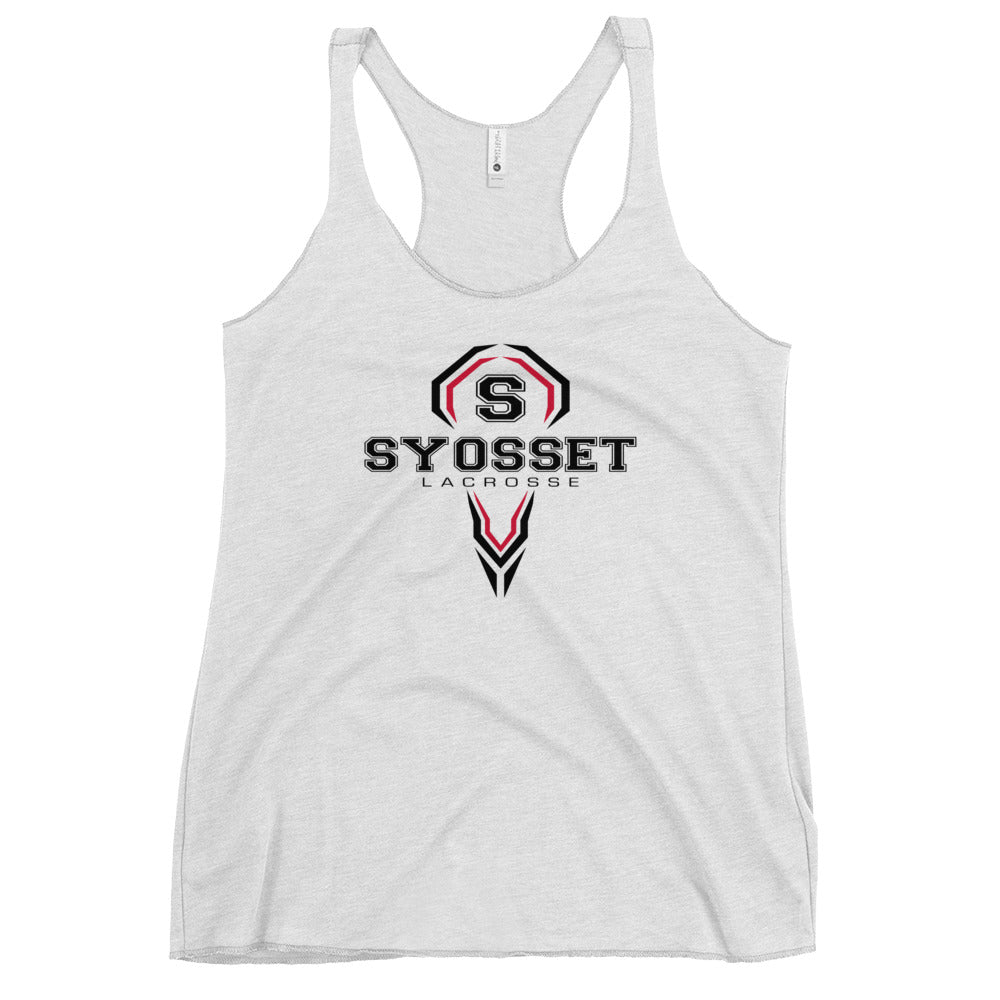 Women's Syosset Lacrosse Next Level Racerback Tank
