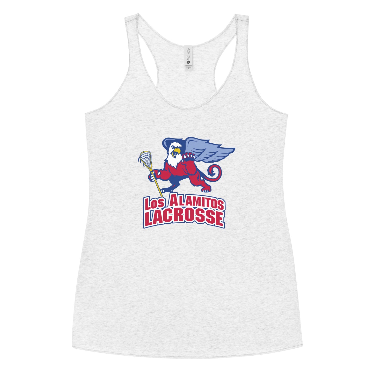 Women's Los Al Lacrosse Next Level Racerback Tank Top