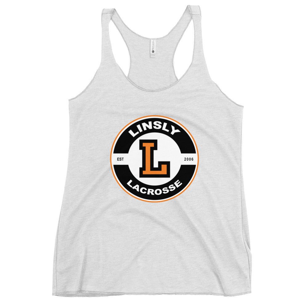 Women's Linsly Lacrosse Next Level Racerback Tank Top