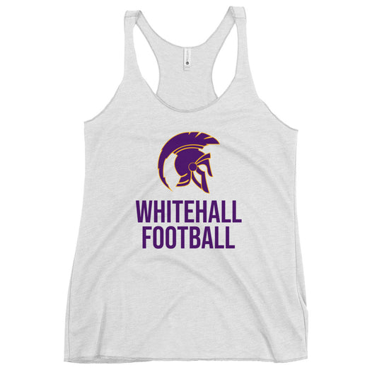 Women's Whitehall Football Next Level Racerback Tank Top
