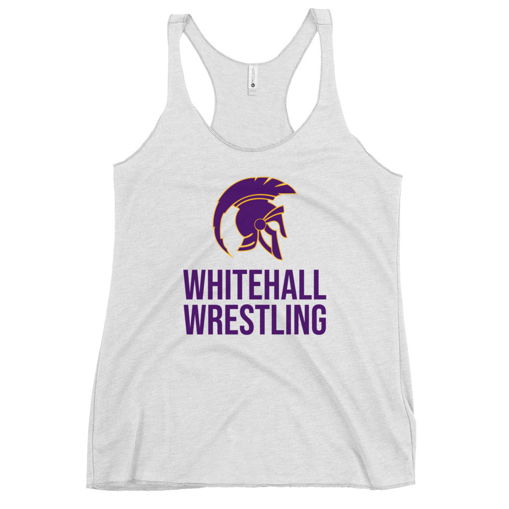 Women's Whitehall Wrestling Next Level Racerback Tank Top
