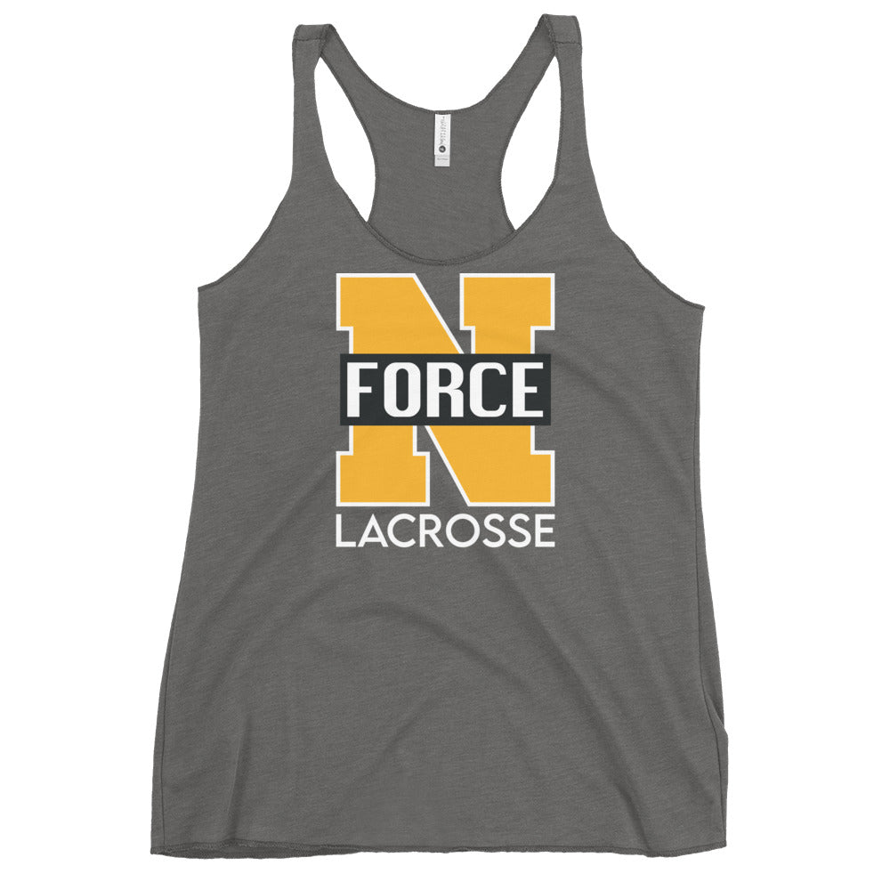 Women's Napa Force Lacrosse Next Level Racerback Tank Top