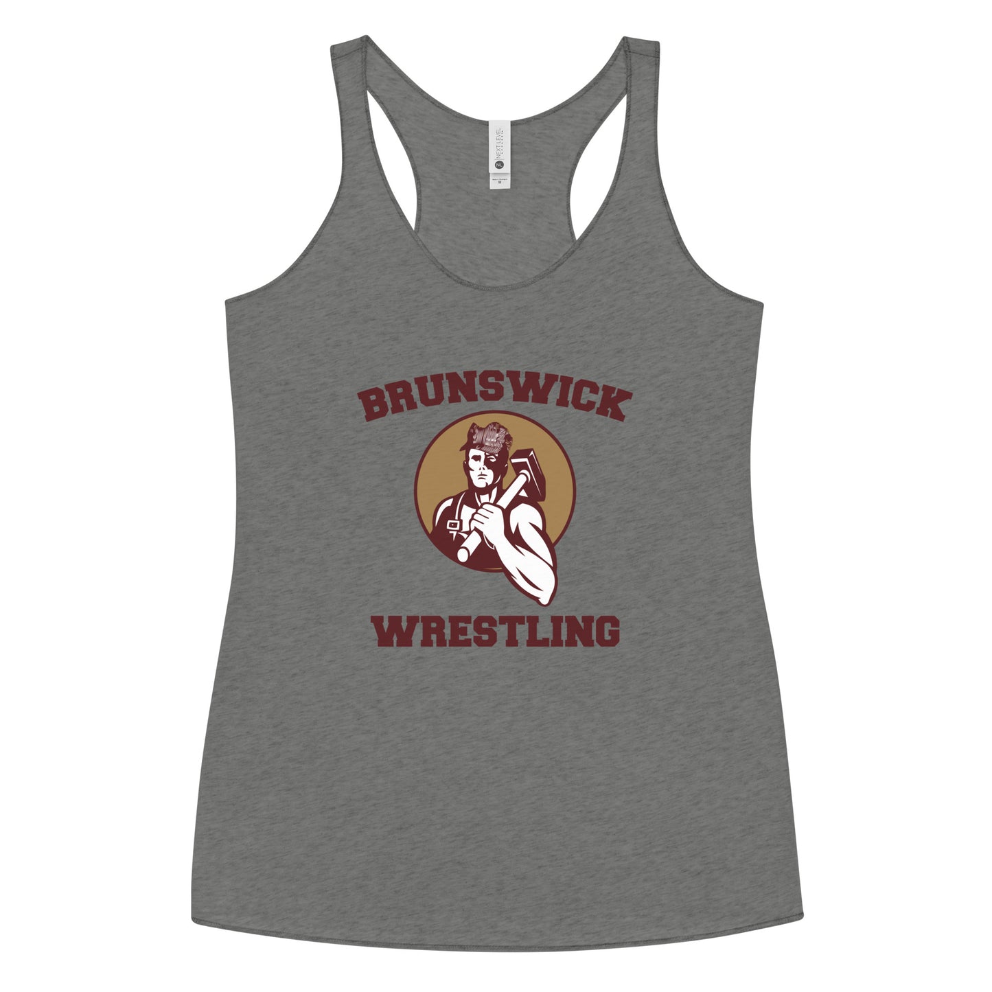 Women's Brunswick Wrestling Next Level Racerback Tank Top