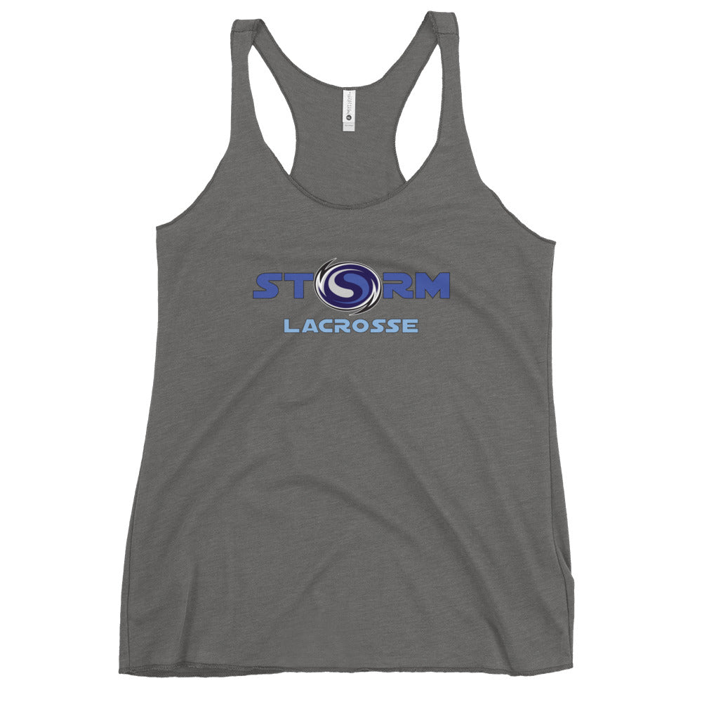 Women's Storm Lacrosse Next Level Racerback Tank Top