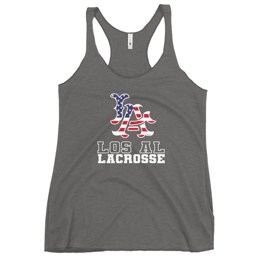 Women's Los Al Lacrosse Next Level Racerback Tank Top