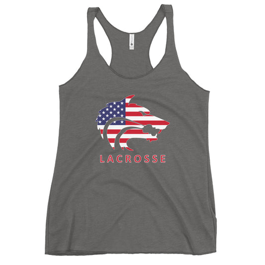 Women's Timberline Lacrosse Next Level Racerback Tank