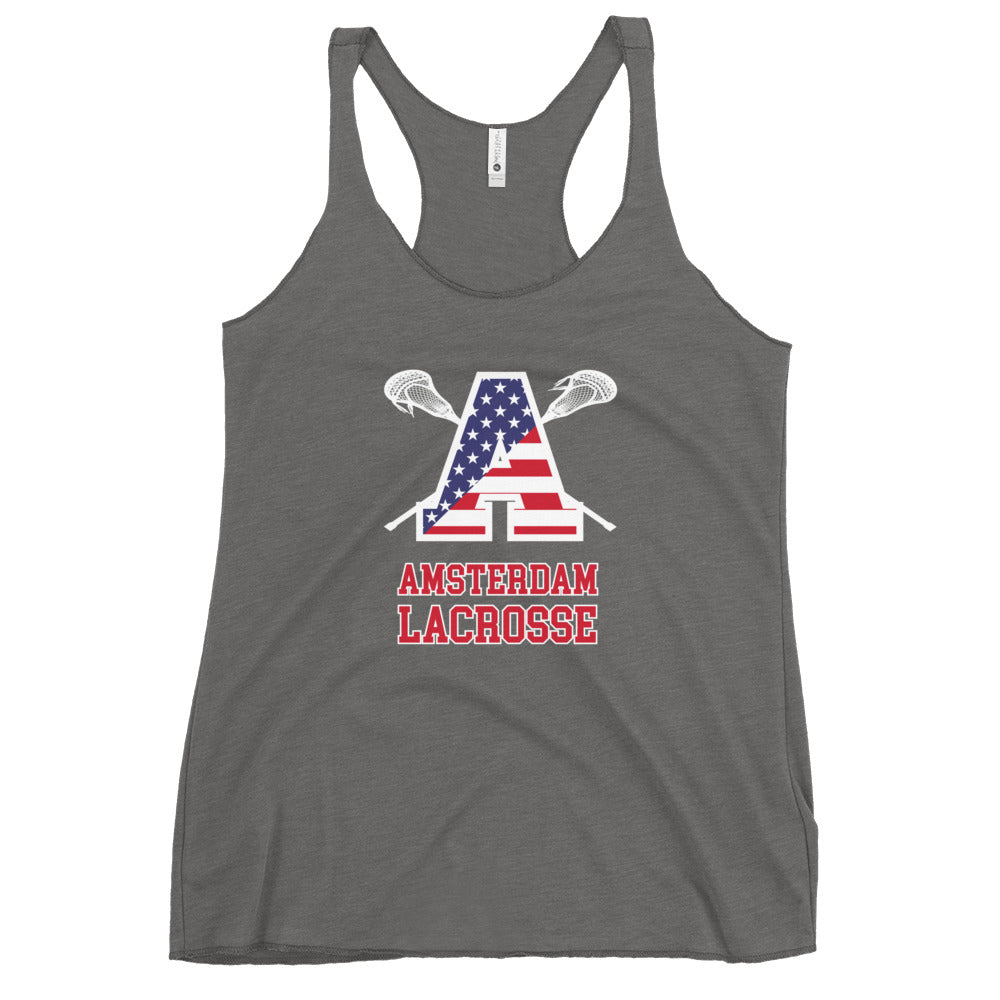 Women's Amsterdam Lacrosse Next Level Racerback Tank