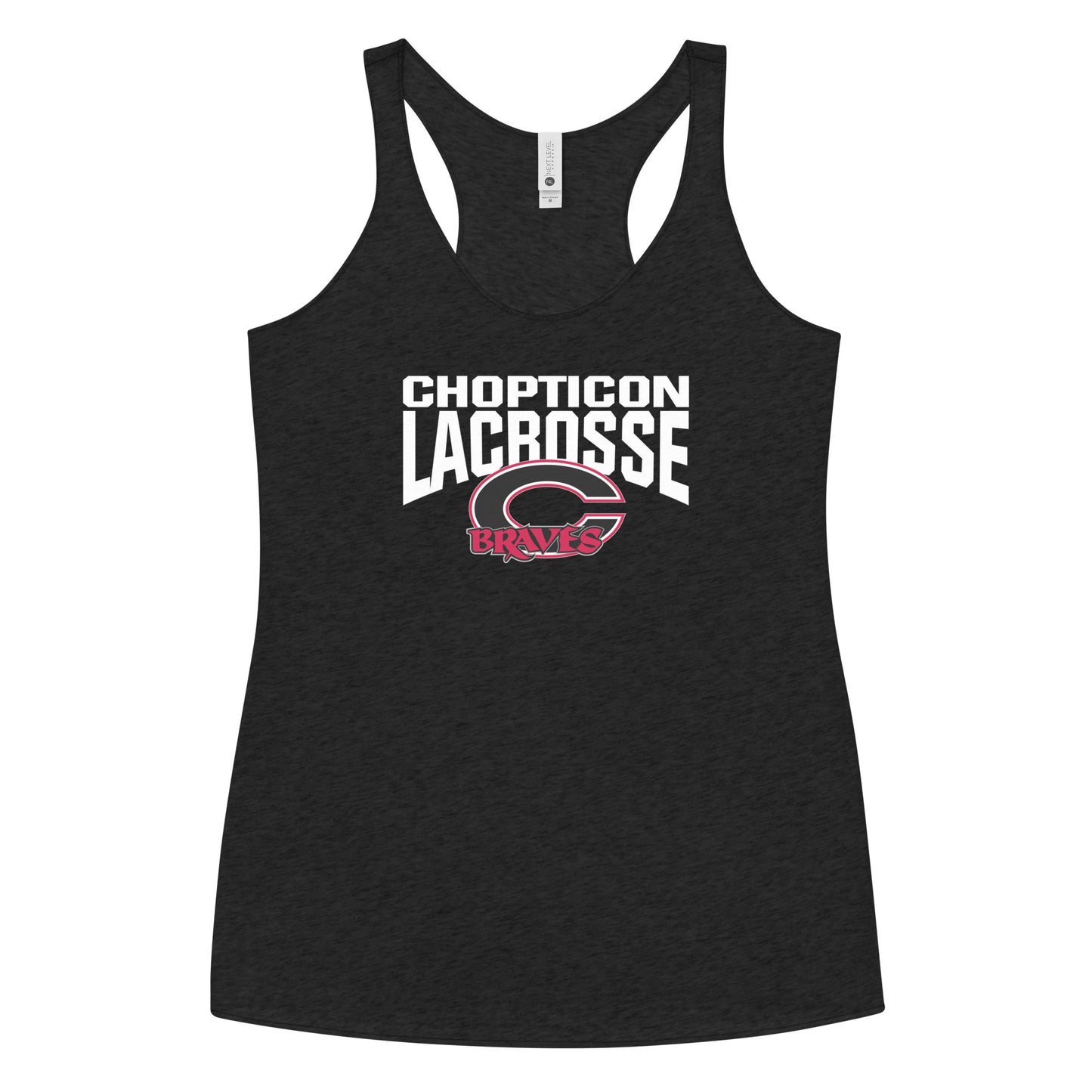 Women's Chopticon Lacrosse Next Level Racerback Tank Top