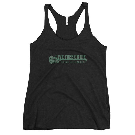 Women's GSE Lacrosse Corner Store Next Level Racerback Tank Top