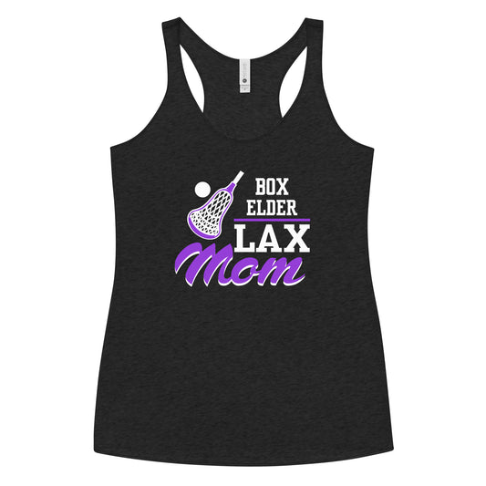 Women's Box Elder Lacrosse Next Level Racerback Tank Top