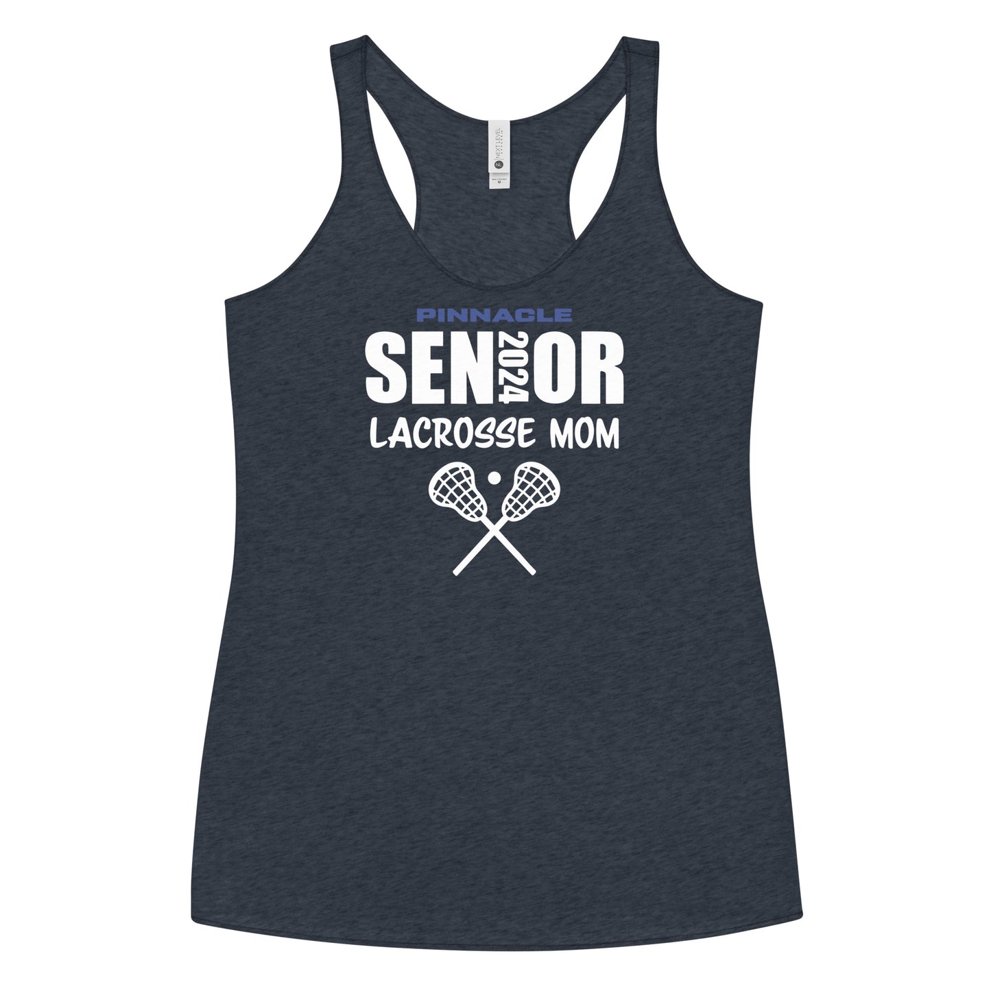 Women's Pinnacle Lacrosse Next Level Racerback Tank Top