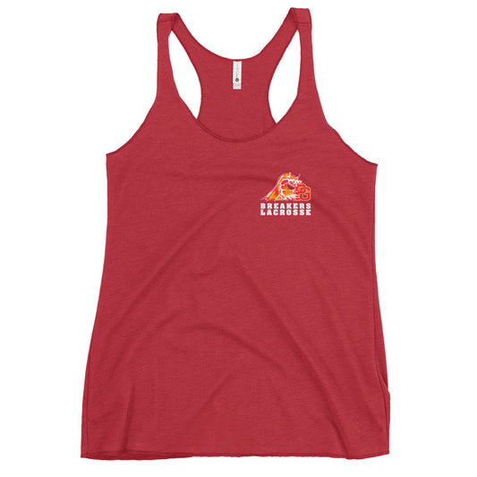Women's Pacific Grove High School Men's Lacrosse Next Level Racerback Tank Top