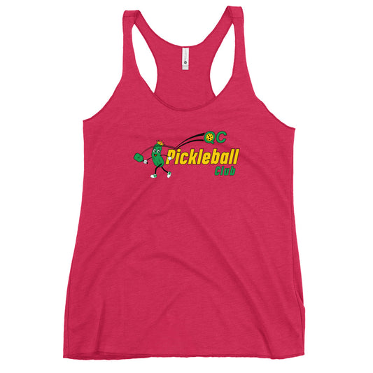 Women's QC Pickleball AS Colour Racerback Tank