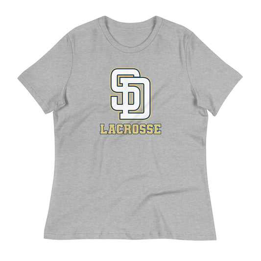 Women's Soddy Daisy Lacrosse Bella + Canvas Relaxed T-Shirt